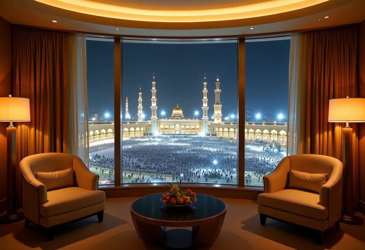 Suite overlooking the Grand Mosque